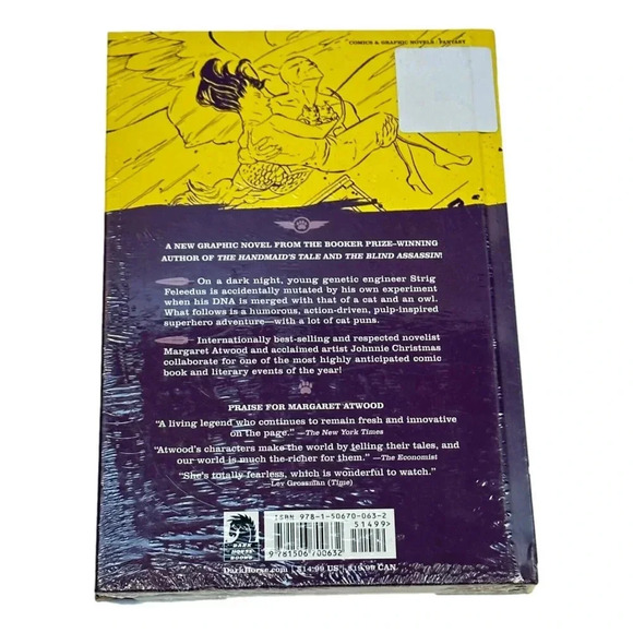 Dark Horse Angel Catbird Graphic Novel HC Atwood New Sealed  Book Handmaids - Picture 2 of 4
